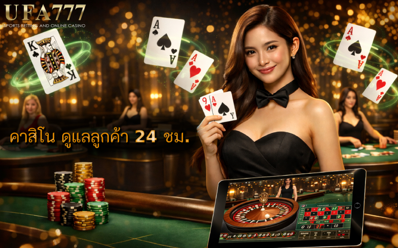 คาสิโน ดูแลลูกค้า 24 ชม.