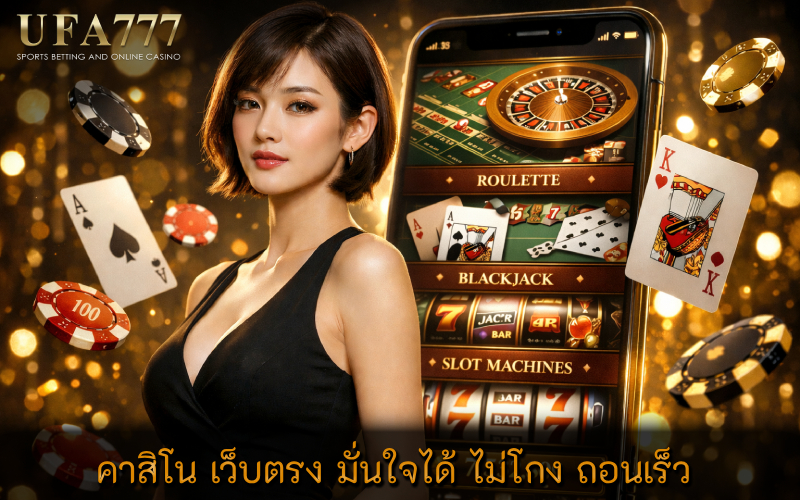 คาสิโน เว็บตรง มั่นใจได้