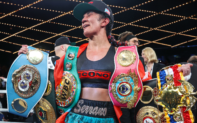 อแมนดา เซอร์ราโน กับตำแหน่งแชมป์โลก